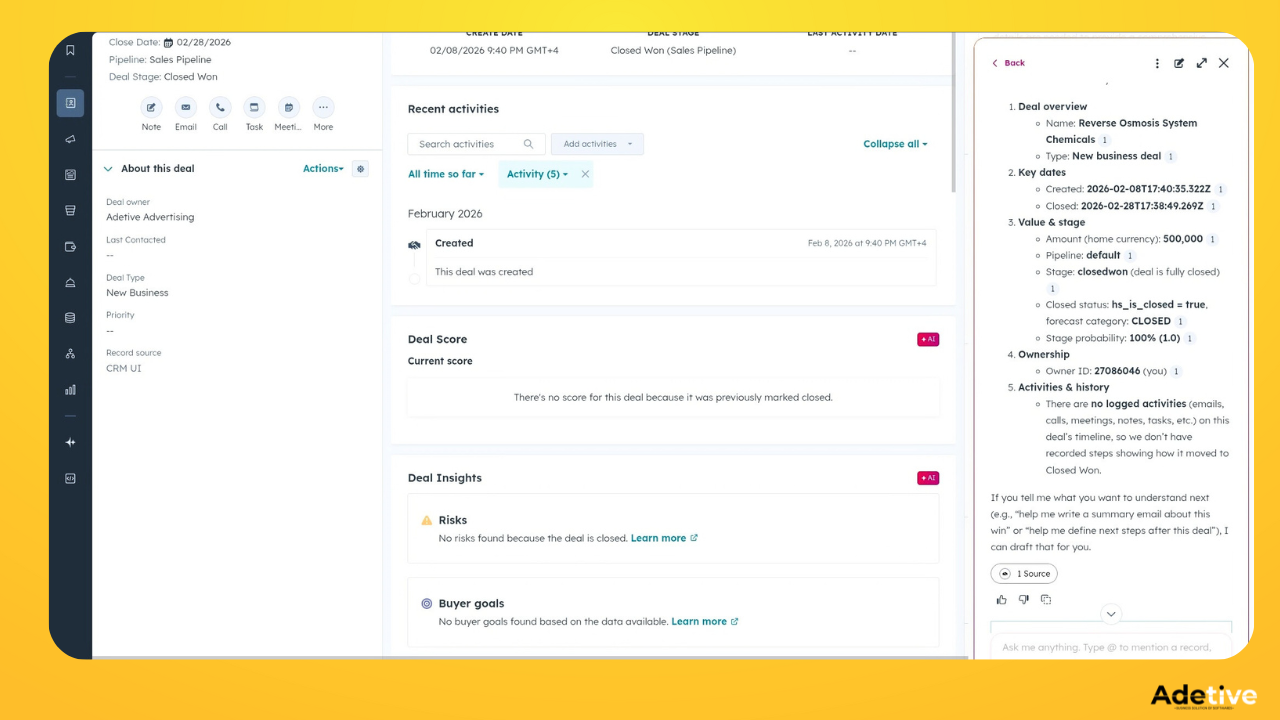 breeze Ai helps to close the deals faster adetive