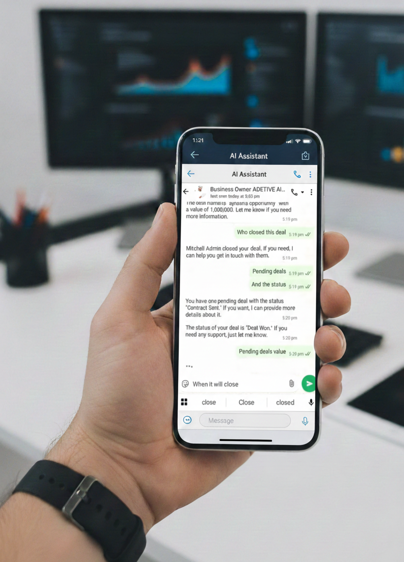 Chat with AI Assistant regarding deals