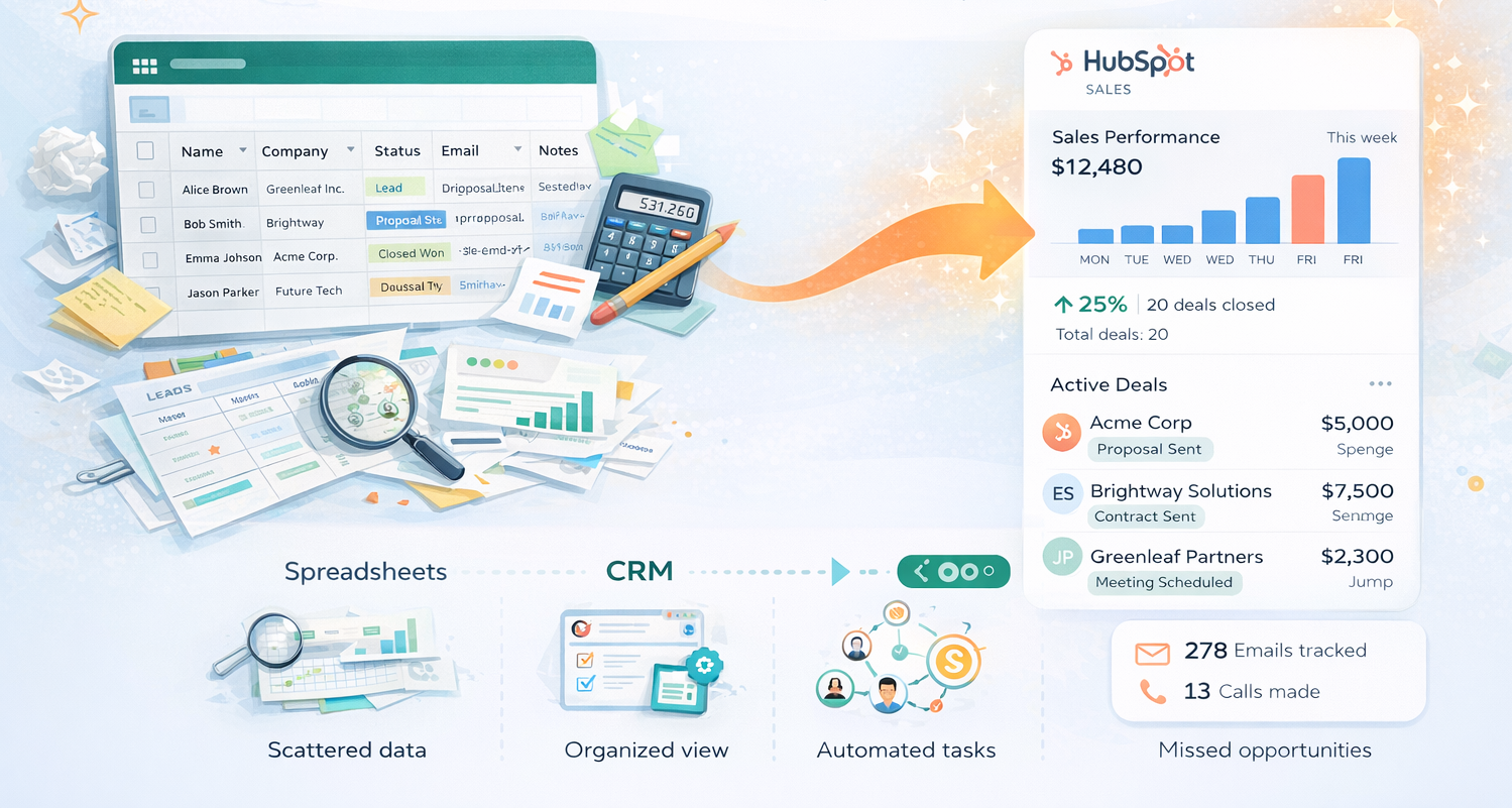 Excel upgrade to Powered Sales Software with Sales Performance Chart